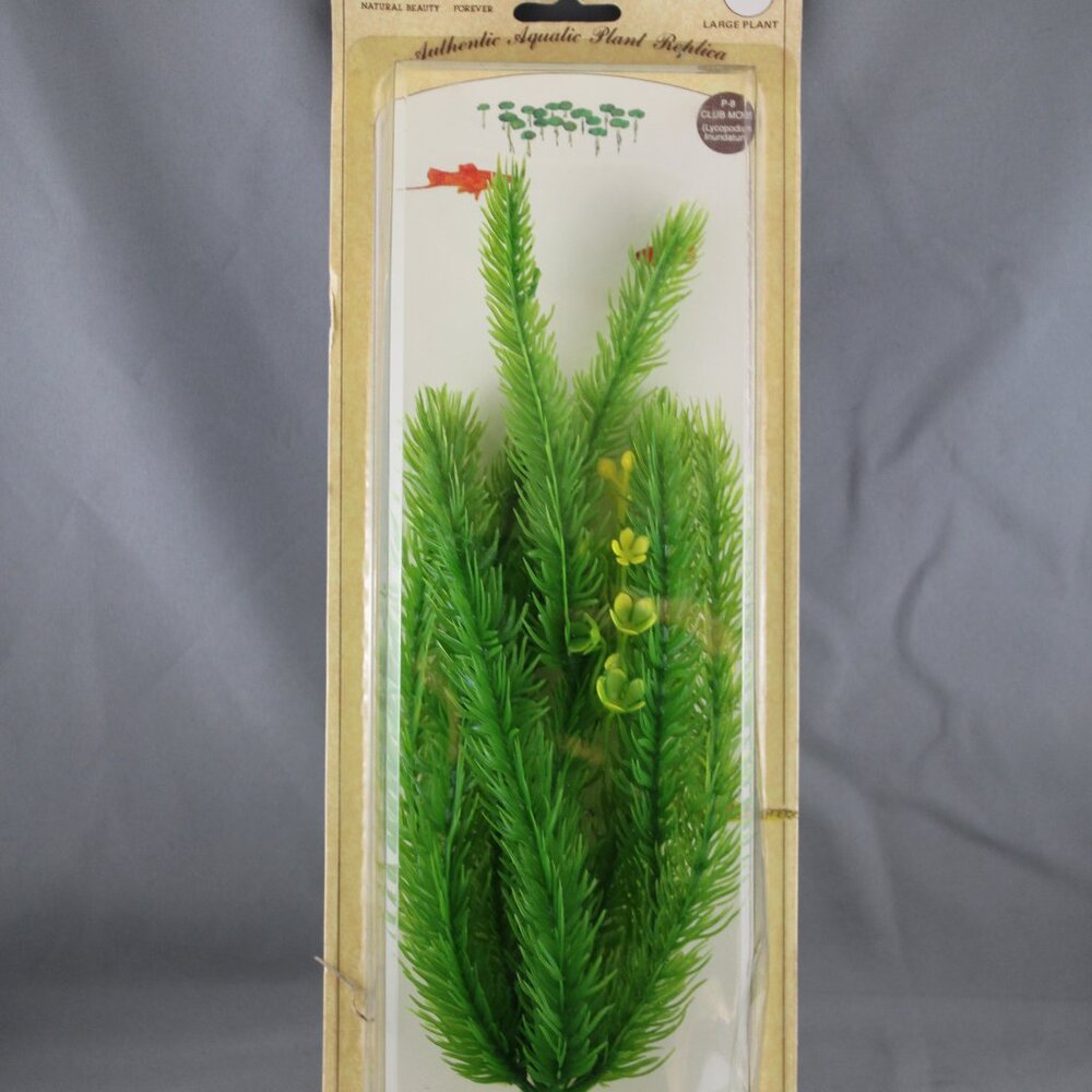 Vintage Aquarium Plant - Club Moss by Penn Plax - New In Package